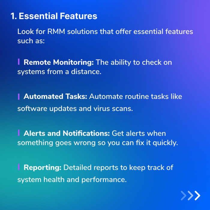 RMM software with advanced remote control and access capabilities