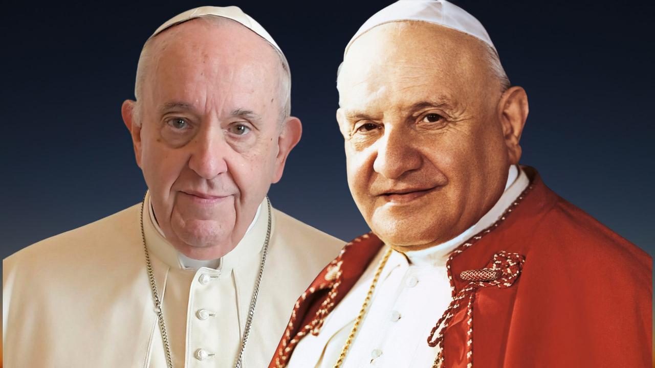 Juan XXIII y Papa Francisco - La Civiltà Cattolica Papa's games