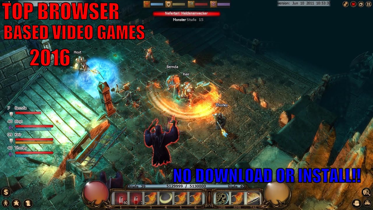 Web games